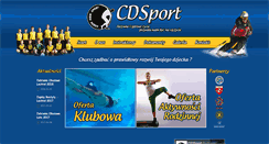Desktop Screenshot of cdsport.pl