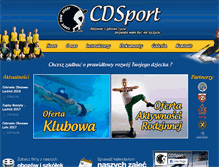 Tablet Screenshot of cdsport.pl